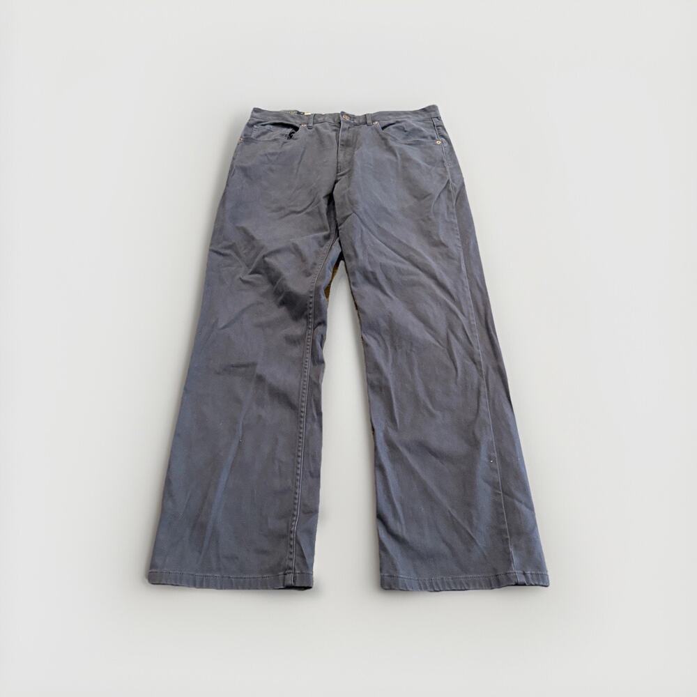 Pendleton Mens Gray Chino Stretched Cotton Blend Pants Size 33x30